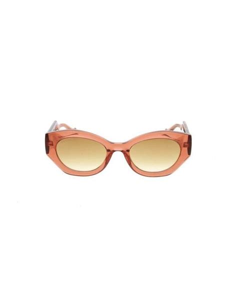 1730 occhiali gucci|Gucci La Piscine Sunglasses 'Yellow/Brown' .